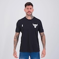 Camiseta New Era NBA Chicago Bulls Masculina PRETO