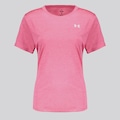 Camiseta Under Armour Tech Twist Feminina ROSA