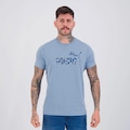 Camiseta Puma Essentials Camo Tee Masculina AZUL