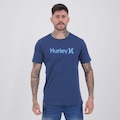 Camiseta Hurley Silk Solid Masculino AZUL ESCURO