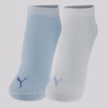 Kit 2 Pares de Meia Puma Sapatilha Feminina AZUL