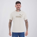 Camiseta Puma ESS Camo Masculina BEGE