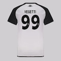 Camisa do Vasco Supporter Graphik Duo Kappa 99 Vegetti Masculina BRANCO