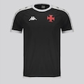 Camisa do Vasco Supporter Culture Kappa Masculina PRETO