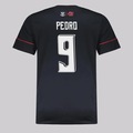 Camisa Flamengo Canastra 9 Pedro Infantil PRETO