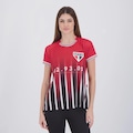 Camisa São Paulo Esportiva Feminina VERMELHO