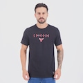 Camiseta NBA Chicago Bulls Spell Masculina PRETO
