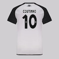 Camisa do Vasco Supporter Graphik Duo Kappa 10 Coutinho Masculina BRANCO