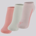 Kit 3 Pares de Meia Puma Sapatilha Feminina ROSA
