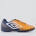 Chuteira Society Masculina Umbro Fifty V LARANJA