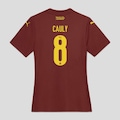 Camisa do Bahia III 2025 Puma 8 Cauly Feminina VERMELHO