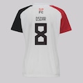Camisa São Paulo Entrelaço 8 Oscar Feminina BRANCO