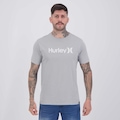 Camiseta Hurley Silk Solid Masculina CINZA