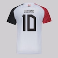 Camisa São Paulo Entrelaço 10 Luciano Masculina BRANCO
