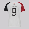 Camisa São Paulo Entrelaço 9 Calleri Feminina BRANCO
