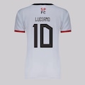 Camisa São Paulo Tela 10 Luciano Feminina BRANCO