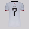 Camisa São Paulo Tela 7 Lucas Feminina BRANCO