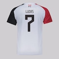 Camisa São Paulo Entrelaço 7 Lucas Masculina BRANCO