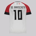 Camisa Flamengo Âncora 10 De Arrascaeta Masculina BRANCO