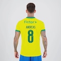 Camisa do Palmeiras III 2025 8 Andreas Puma Masculina AMARELO