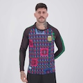 Camisa Argentina Retrô Goleiro 1990 Masculina PRETO