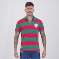 Camisa Portuguesa Retrô 1968 Listrada Masculina VERDE