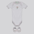 Kit Infantil 2 Peças Fluminense BRANCO