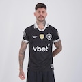 Camisa do Botafogo II 25/26 Reebok Campeão Libertadores 2024 Masculina PRETO