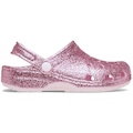Sandália Unissex Crocs Classic Chunky Glitter Clog K ROSA CLARO