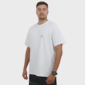 Camiseta Extra Grande Billabong Essential Masculina BRANCO
