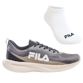 Tênis Masculino Fila Efecto 2 + 1 Par de Meia CINZA/MARROM