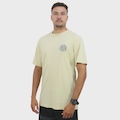 Camiseta Extra Grande Hurley Sticker Masculino BEGE