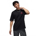 Camiseta Nike Jordan Jumpman Masculina PRETO/VERMELHO