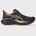 Tênis Feminino Asics Novablast 5 Senna Samurai PRETO/OURO