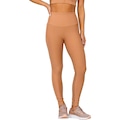 Calça Legging Run More Barriga Zero Monograma Feminina MARROM