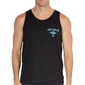 Camiseta Regata Rip Curl Fade Out Icon Masculina PRETO