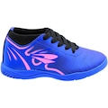 Chuteira Futsal Infantil Dray Botinha Macia AZUL