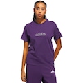Camiseta adidas Gráfica Aconchegante Feminina ROXO