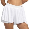 Shorts Saia Wilson Tour Retro Tight Feminino BRANCO