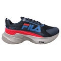 Tênis Infantil Fila Progress AZUL/VERMELHO