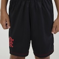 Bermuda Flamengo Brotar Infantil PRETO