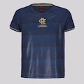 Camisa do Flamengo Frequência Braziline - Infantil AZUL ESCURO
