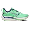 Tênis Feminino Mizuno Base Ride VERDE/AZUL ESC