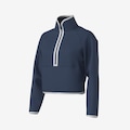 Blusão Fila Meio Zíper Cotton Blend Future Sports Feminino AZUL