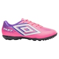 Chuteira Society Adulto Umbro Fast II ROSA/ROXO