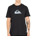 Camiseta Quiksilver Gradient Logo Wordblock Masculina PRETO