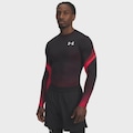 Camiseta de Treino Under Armour Heatgear Sublimated Crew Masculina VERMELHO