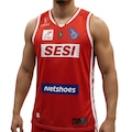 Regata Larulp Sesi Franca Basquete Jogador Vermelho - Masculino VERMELHO