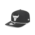 Boné New Era 19TWENTY Chicago Bulls Quickstrike 2025 Masculino PRETO