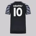 Camisa do Corinthians Lines 10 Memphis Infantil PRETO